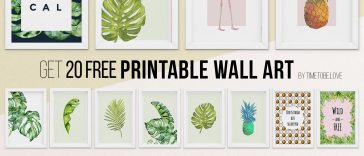 Top 20 free tropical poster for summer decoration