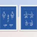 blueprint Lego 253711 Patent Page 1 free poster