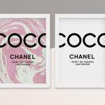 Coco Chanel free printable set