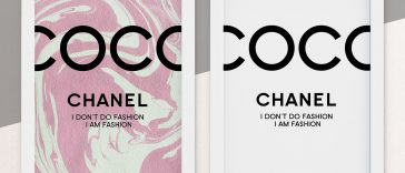 Coco Chanel free printable set