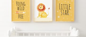Yellow nursery Free printable